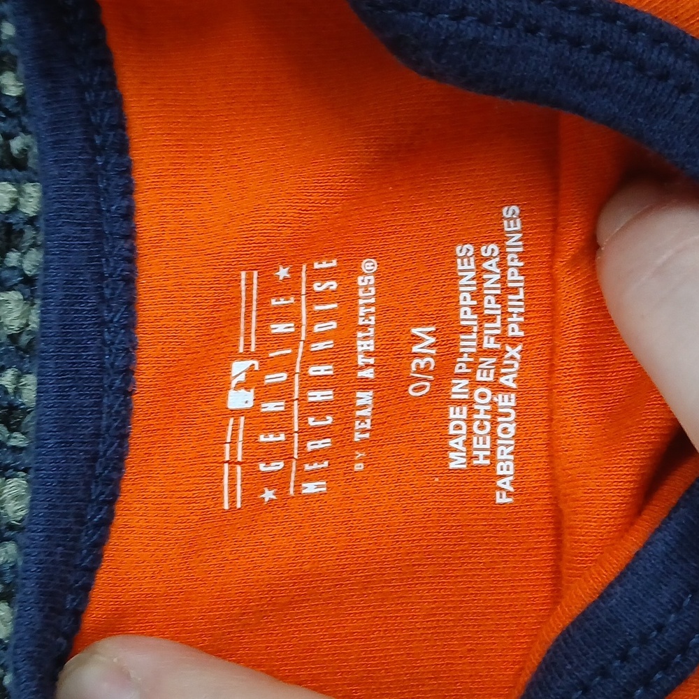 Genuine Merchandise Detroit Tigers Set Onesie Bodysuits  0-3 Months - Picture 5 of 6